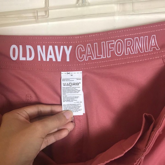 NWT Old Navy California Men's Swim Trunks Size 34 - Picture 6 of 8